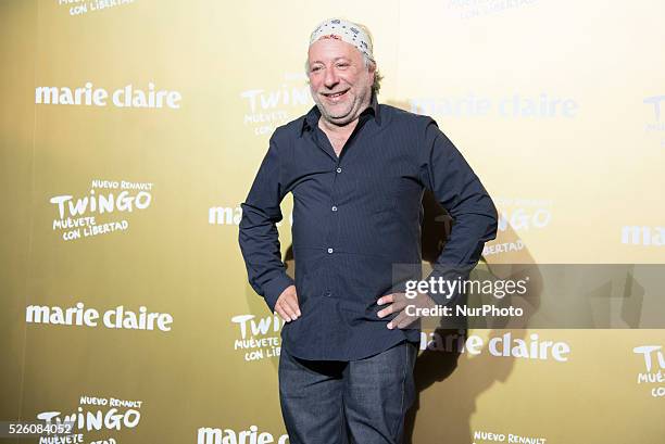 Photographer Enrique Badulescu attends the Marie Claire Prix de la Moda 2015 at the Callao cinema on November 19, 2015 in Madrid, Spain