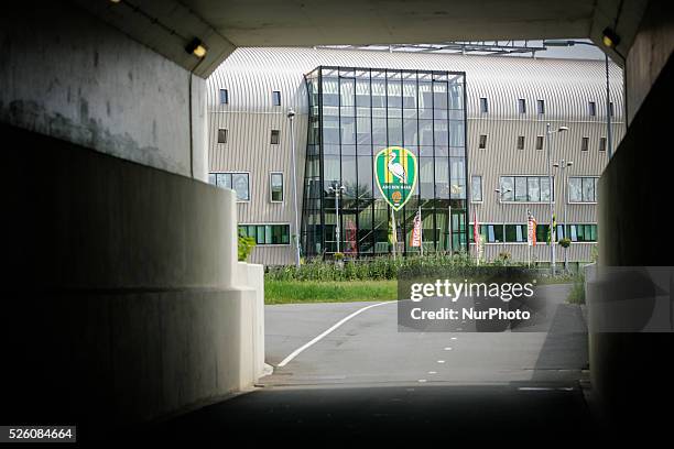 The Kyocera stadium, home of ADO Den Haag football club is seen on Friday, August 7th 2015. Fans of the club will be marching in the hundreds on...