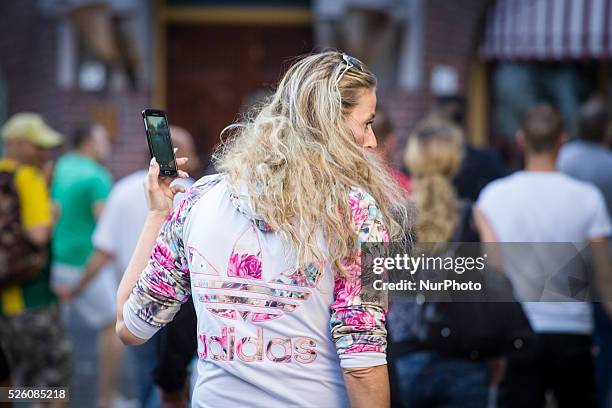 On August 8, 2015 several hundred supporters of the premier football club ADO Den Haag marched to the central square. The demonstration is meant as...