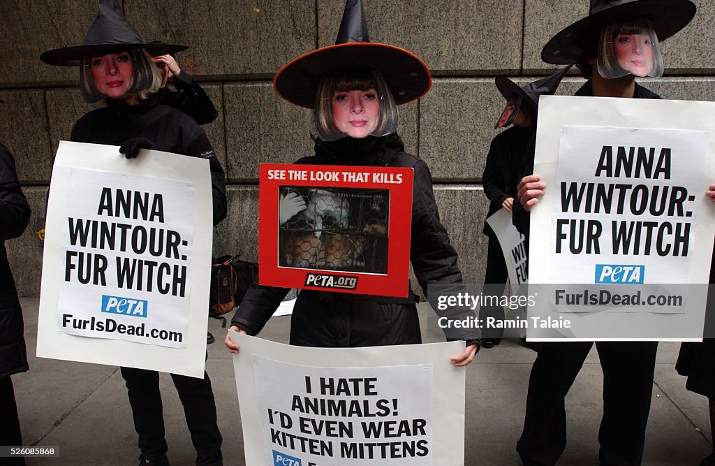 USA - NYC PETA Protest
