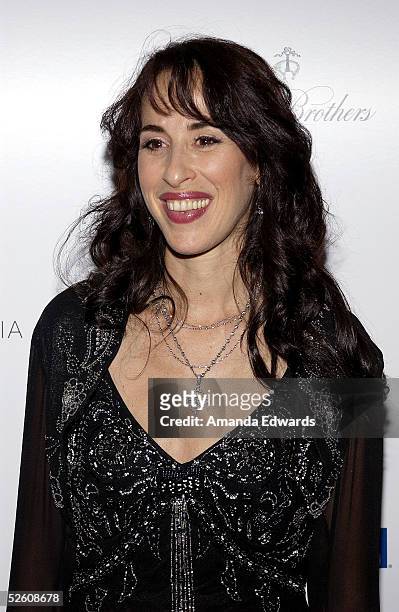 Actress Maggie Wheeler arrives at "What a Pair! 3" at UCLA's Royce Hall on April 8, 2005 in Westwood, California. Proceeds from the celebrity concert...