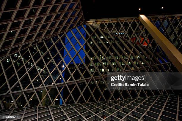 Seattle Public Library's central branch, designed by Dutch architect Rem Koolhaas of OMA . Opened in 2004, Seattle Public Library has become a...