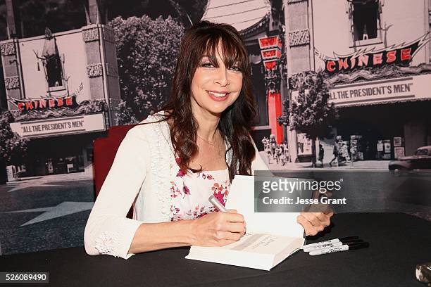 Actress/author Illeana Douglas attends Illeana Douglas book signing during day 2 of the TCM Classic Film Festival 2016 on April 29, 2016 in Los...
