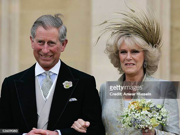 Prince Charles, the Prince of Wales, and his wife Camilla, the Duchess Of Cornwall, attend the Service of Prayer and Dedication following their...