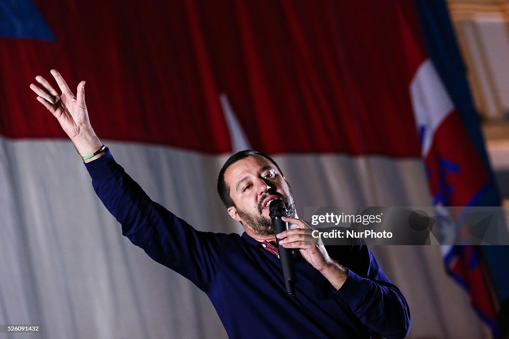 Lega Nord Meeting in Turin