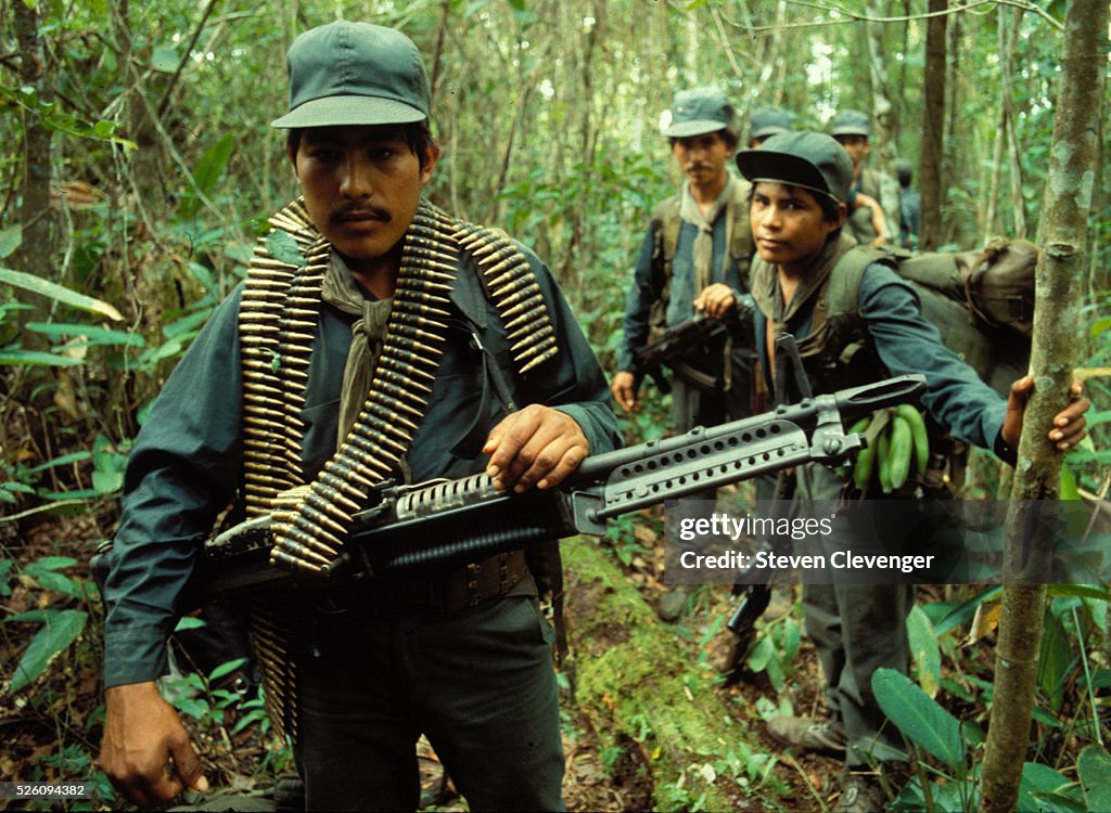 Los Contras After many hours of hiking through the jungle of northern Nicaragua ...