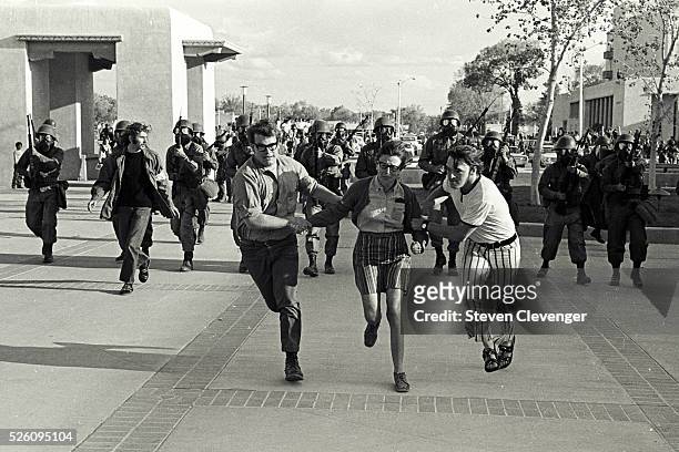 Following the May 4, 1970 shooting of students at Kent State University students at UNM took over the student union building. After several days of...