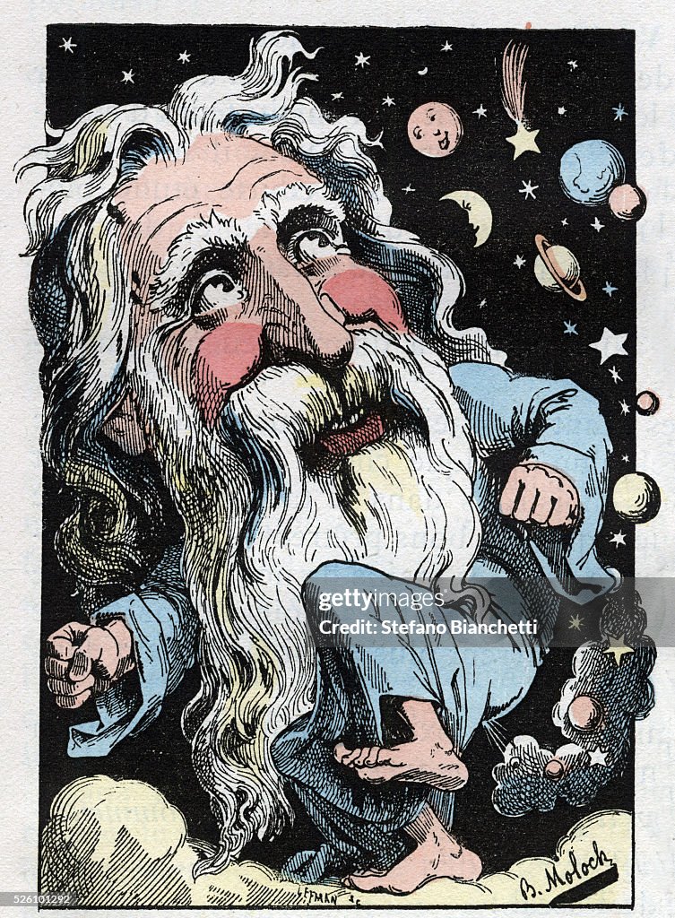 Caricature of God