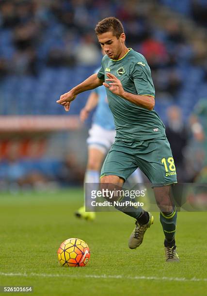 Ivajlo Chochev during the Italian Serie A football match S.S. Lazio vs U.S. Palermo at the Olympic Stadium in Rome, on november 22, 2015.