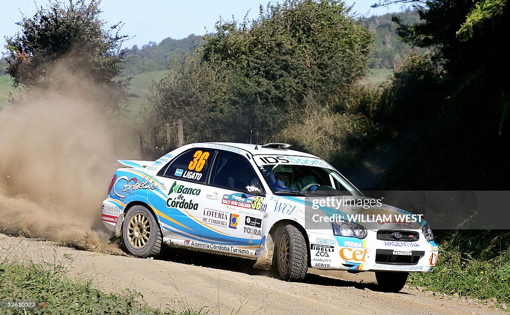 Marcos Ligato of Argentina powers his Gr