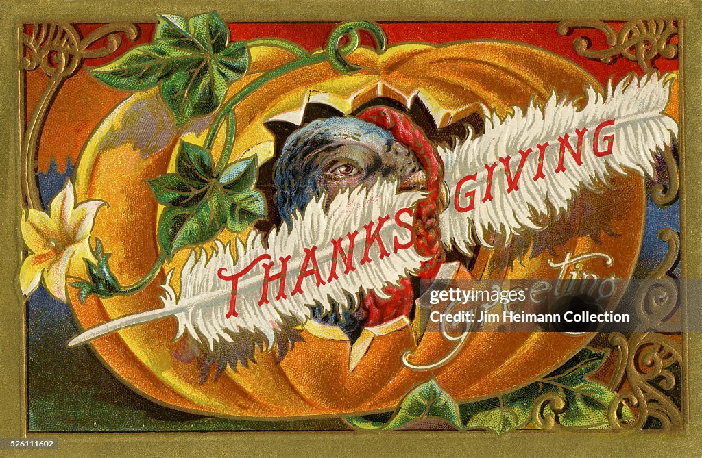 Thanksgiving postcard.