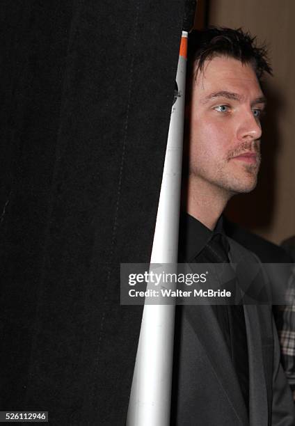 Dan Stevens attending the 24th Annual GLAAD Media Awards at the Marriott Marquis Hotel in New York City on 3/16/2013.