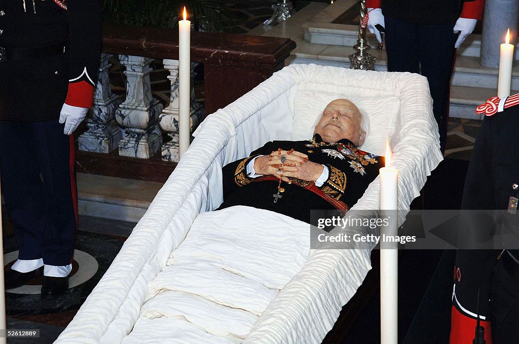 Monaco Marks The Death Of Prince Rainier