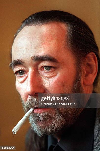 This file photo dated 1998 of Dutch singer Wally Tax. Tax, the singer of legendary Dutch sixties psychedelic beat band The Outsiders, died 10 April...