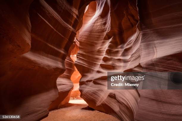 antelope canyon seite, arizona, usa - canyon stock-fotos und bilder