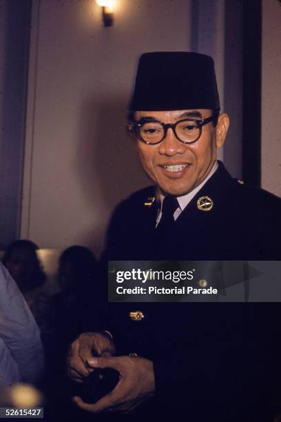 Indonesian President Sukarno , 1950s.