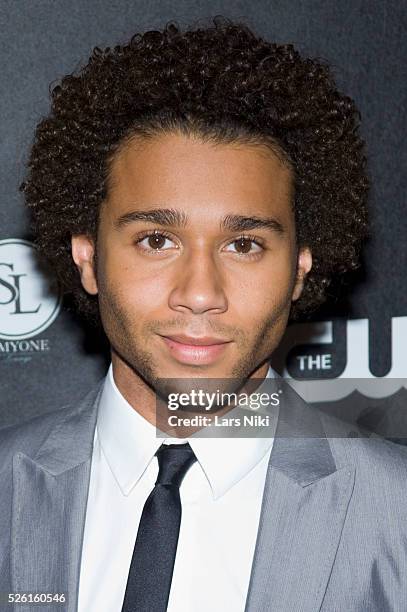 Corbin Bleu attends the CW Network celebration of its new series "The Beautiful Life: TBL" at the Simyone Lounge in New York City.