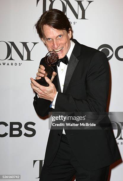 John Shivers at the press room for the 67th Annual Tony Awards held in New York City on June 9, 2013