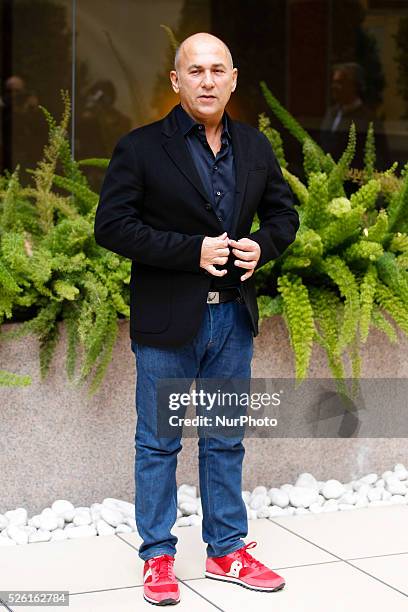 Director Ferzan Ozpetek, attends "Fasten your Seatbelts" photocall in Rome - Visconti Palace