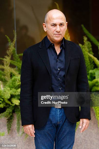 Director Ferzan Ozpetek, attends "Fasten your Seatbelts" photocall in Rome - Visconti Palace