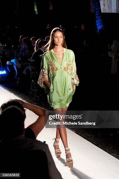 November 10, 2012 EMILIO PUCCI SPRING 2013 FASHION SHOW. Buoniconti Fund To Cure Paralysis - Emilio Pucci Spring Fashion 2013 Event. Special...