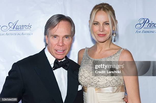 Tommy Hilfiger and Dee Ocleppo attend "The Princess Grace Awards Gala" at Cipriani 42nd Street in New York City.