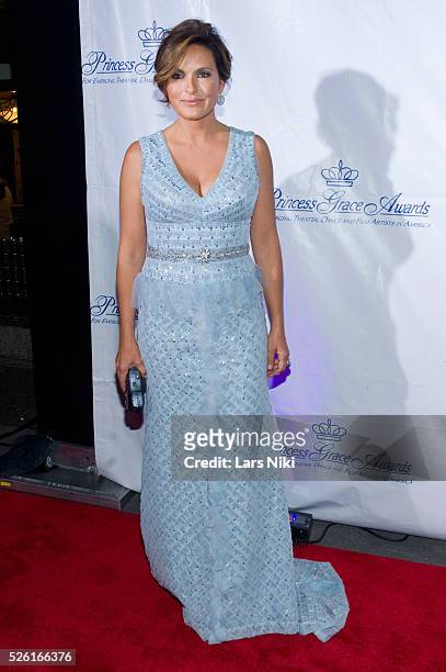 Mariska Hargitay attends "The Princess Grace Awards Gala" at Cipriani 42nd Street in New York City.