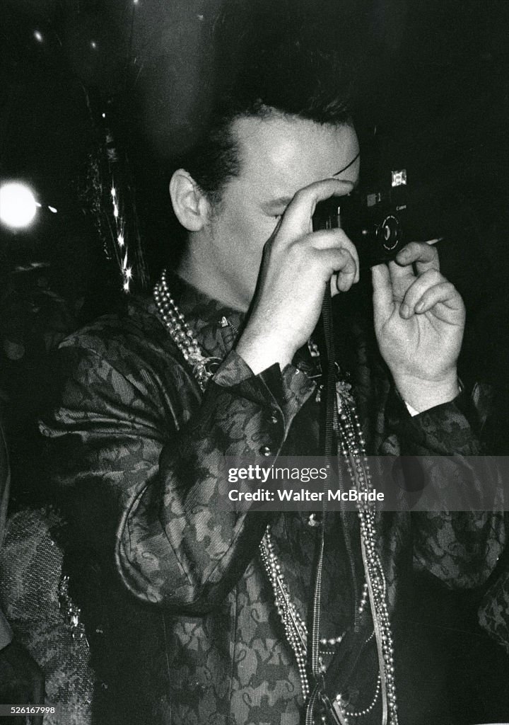 Boy George Racing Boy George during the taping of the television special 'Motown... News ...