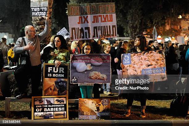 20 Animal Rights Activists Protest In Israel Photos and Premium High Res  Pictures - Getty Images