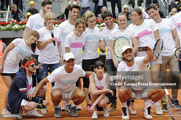 Rudy Fernandez , Aldo Comas , Rafa Nadal , Lujan Arguelles , Alejandra Silva , Aitor Ocio , Edurne , Nerea Barros , Cayetano Rivera , Martina Hingis...