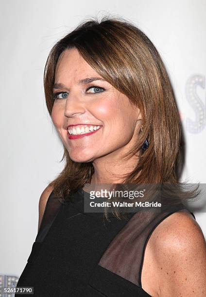Savannah Guthrie attending the Broadway Opening Night Performance After Party for 'Scandalous The Musical' at the Neil Simon Theatre in New York City...