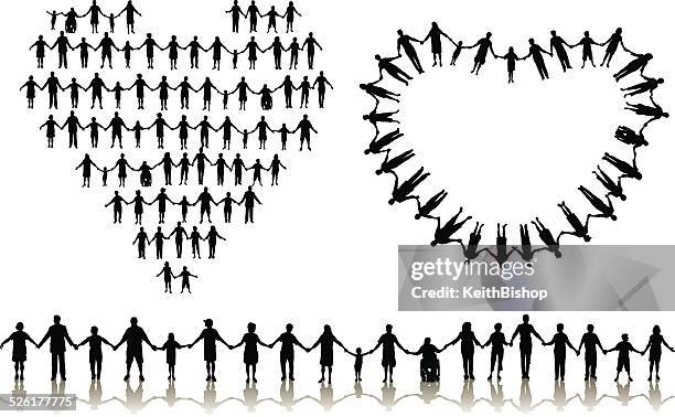 holding hands - love, heart, relationships - holding hands stock illustrations