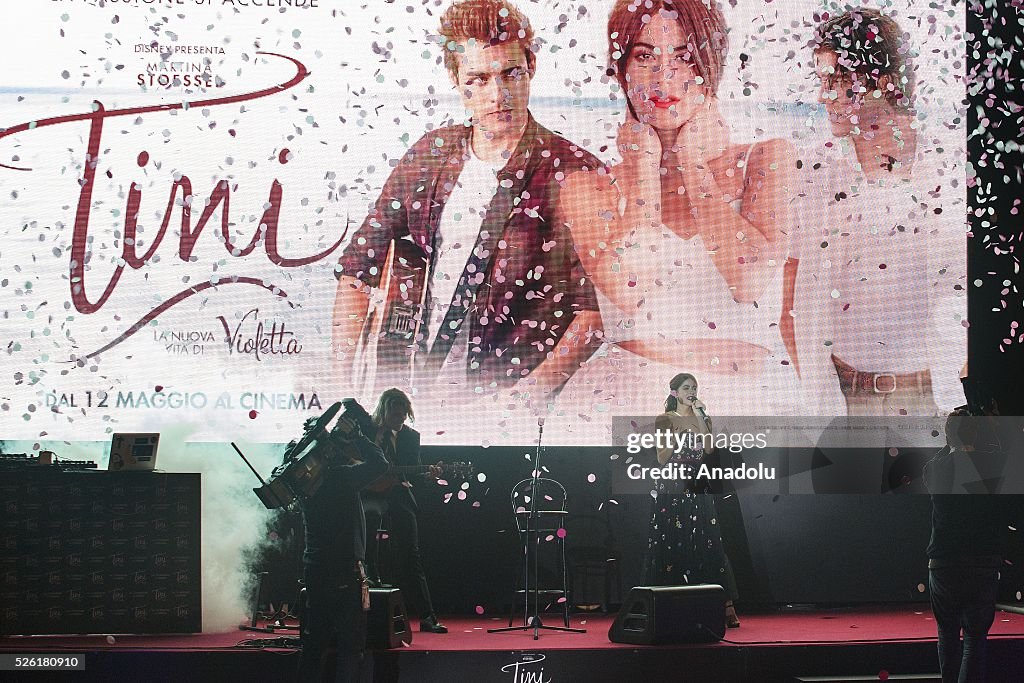 Premiere of Tini-La nuova vita di Violetta in Rome