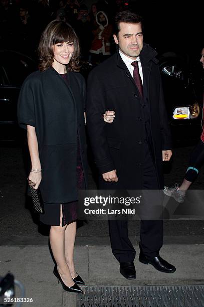 Rosemarie DeWitt and Ron Livingston arrive at The 22nd Annual Gotham Independent Film Awards at Cipriani Wall Street in New York City. �� LAN