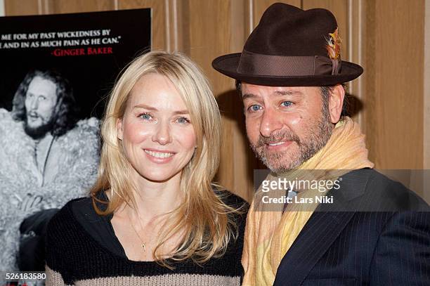 Naomi Watts and Fisher Stevens attend the Beware of Mr. Baker special screening event at the Crosby Hotel in New York City. �� LAN