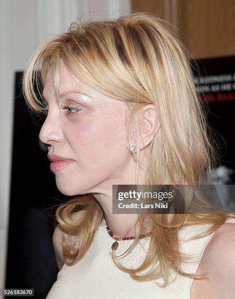 Courtney Love attends the Beware of Mr. Baker special screening event at the Crosby Hotel in New York City. �� LAN