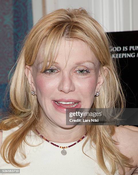Courtney Love attends the Beware of Mr. Baker special screening event at the Crosby Hotel in New York City. �� LAN