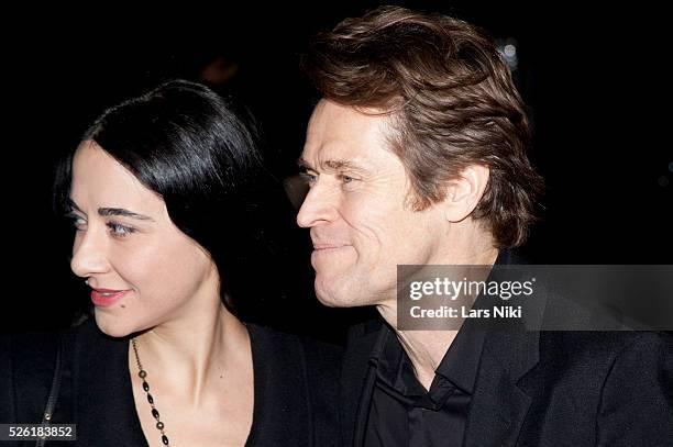 Giada Colagrande and Willem Dafoe arrive at The 22nd Annual Gotham Independent Film Awards at Cipriani Wall Street in New York City. �� LAN