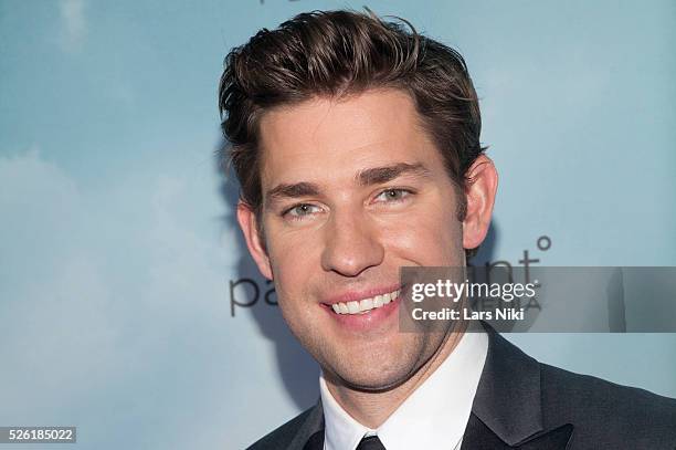 John Krasinski attends the Promised Land premiere at the AMC Lowes Lincoln Square 13 in New York City. �� LAN