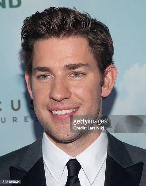 John Krasinski attends the Promised Land premiere at the AMC Lowes Lincoln Square 13 in New York City. �� LAN