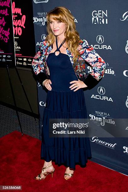 Jane Seymour attends the "Waiting For Forever" premiere during the 15th Annual Gen Art Film Festival at the Visual Arts Theatre in New York City.