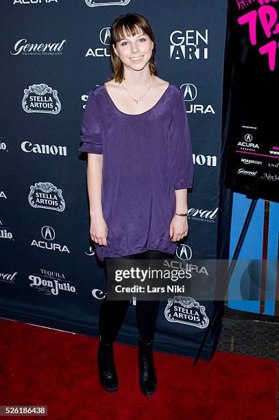 Jo Roberts attends the "Waiting For Forever" premiere during the 15th Annual Gen Art Film Festival at the Visual Arts Theatre in New York City.