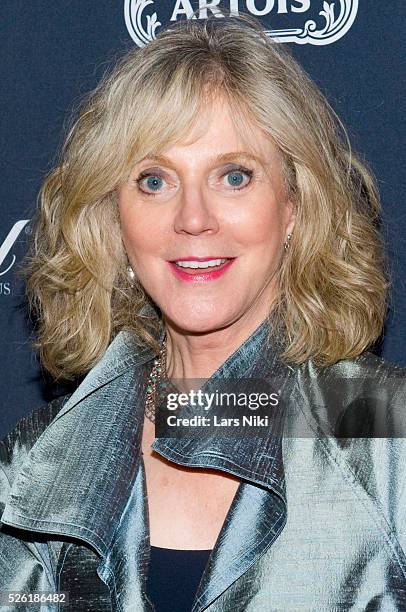 Blythe Danner attends the "Waiting For Forever" premiere during the 15th Annual Gen Art Film Festival at the Visual Arts Theatre in New York City.