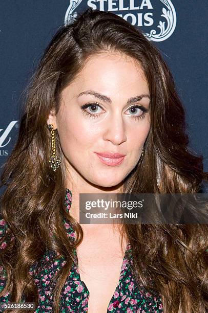 Roxy Olin attends the "Waiting For Forever" premiere during the 15th Annual Gen Art Film Festival at the Visual Arts Theatre in New York City.