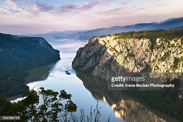 big  kazan - danube river - serbia nature stock pictures, royalty-free photos & images