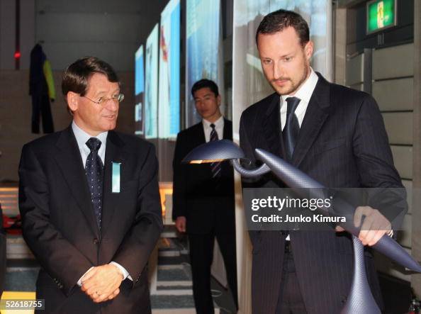 Crown Prince Haakon of Norway Visit Design Exhibition "Extreme North" Crown Prince Haakon of Norway Visit Design Exhibition "Extreme North"