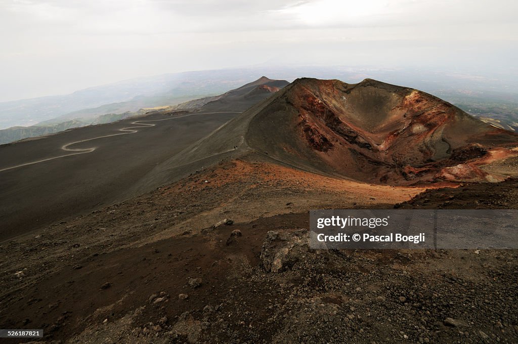 Old crater on Etna - Sicily