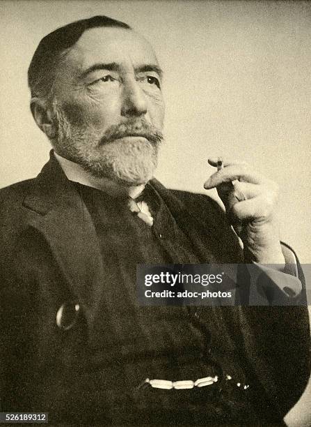 Joseph Conrad born Teodor J��zef Konrad Korzeniowski , Polish-born British writer. In 1916.