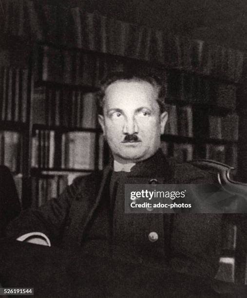Martin Heidegger , German philosopher born in Messkirch . Ca. 1933.