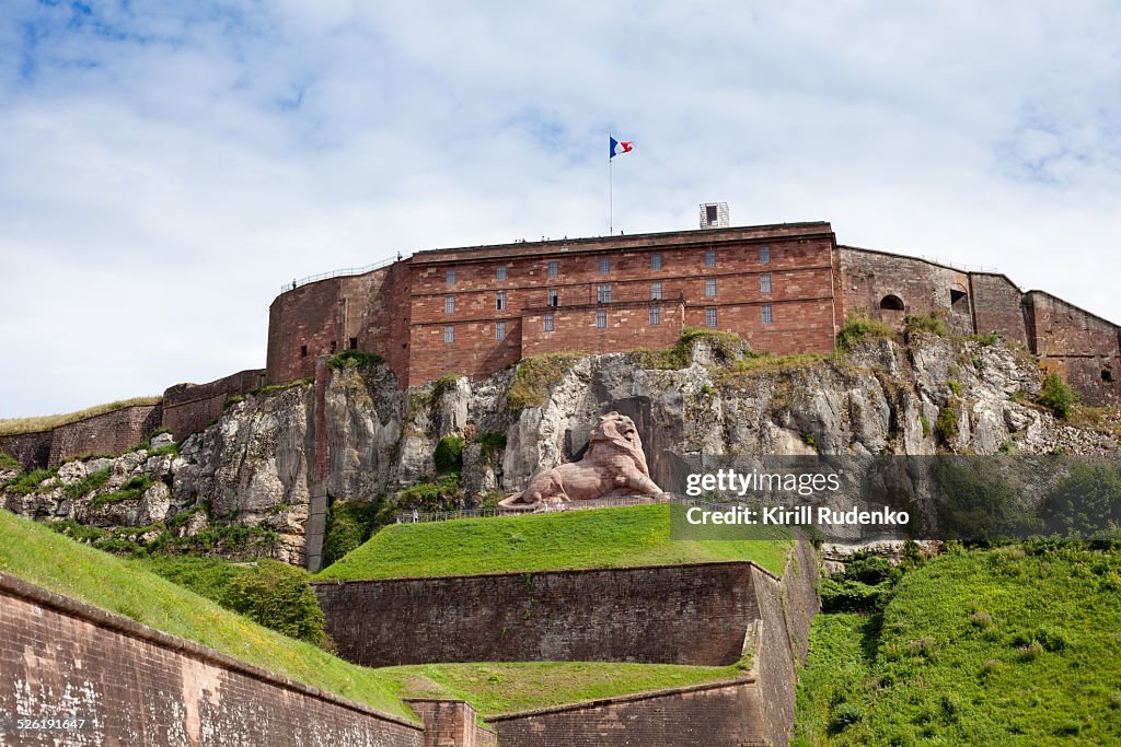 Belfort Citadel and Lion of Belfort